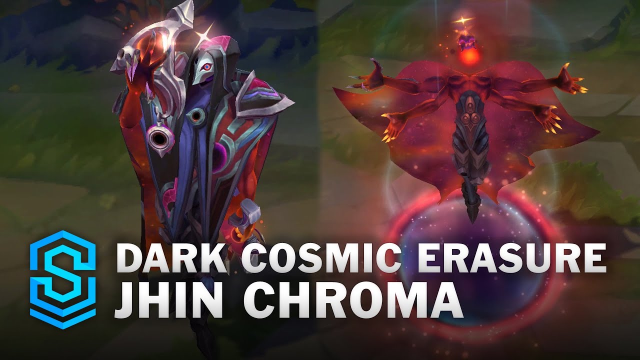 skin Dark Cosmic Erasure Jhin